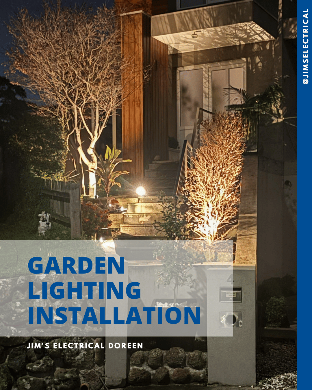 Garden Lighting Installation